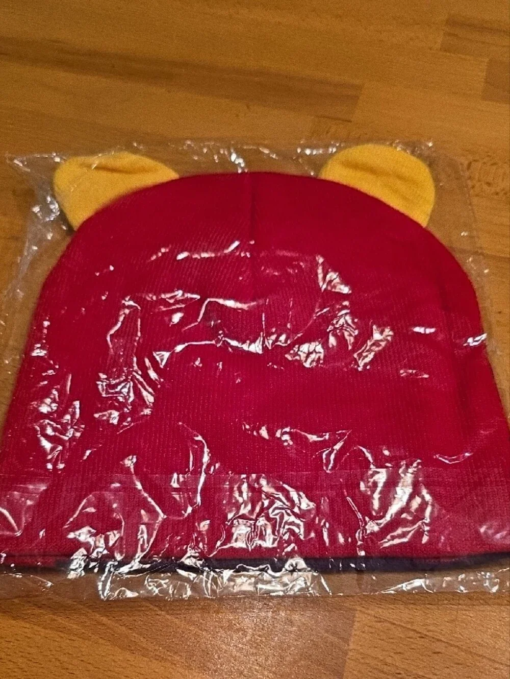 Cute Owl Beanie Hat in Red, Purple, Yellow